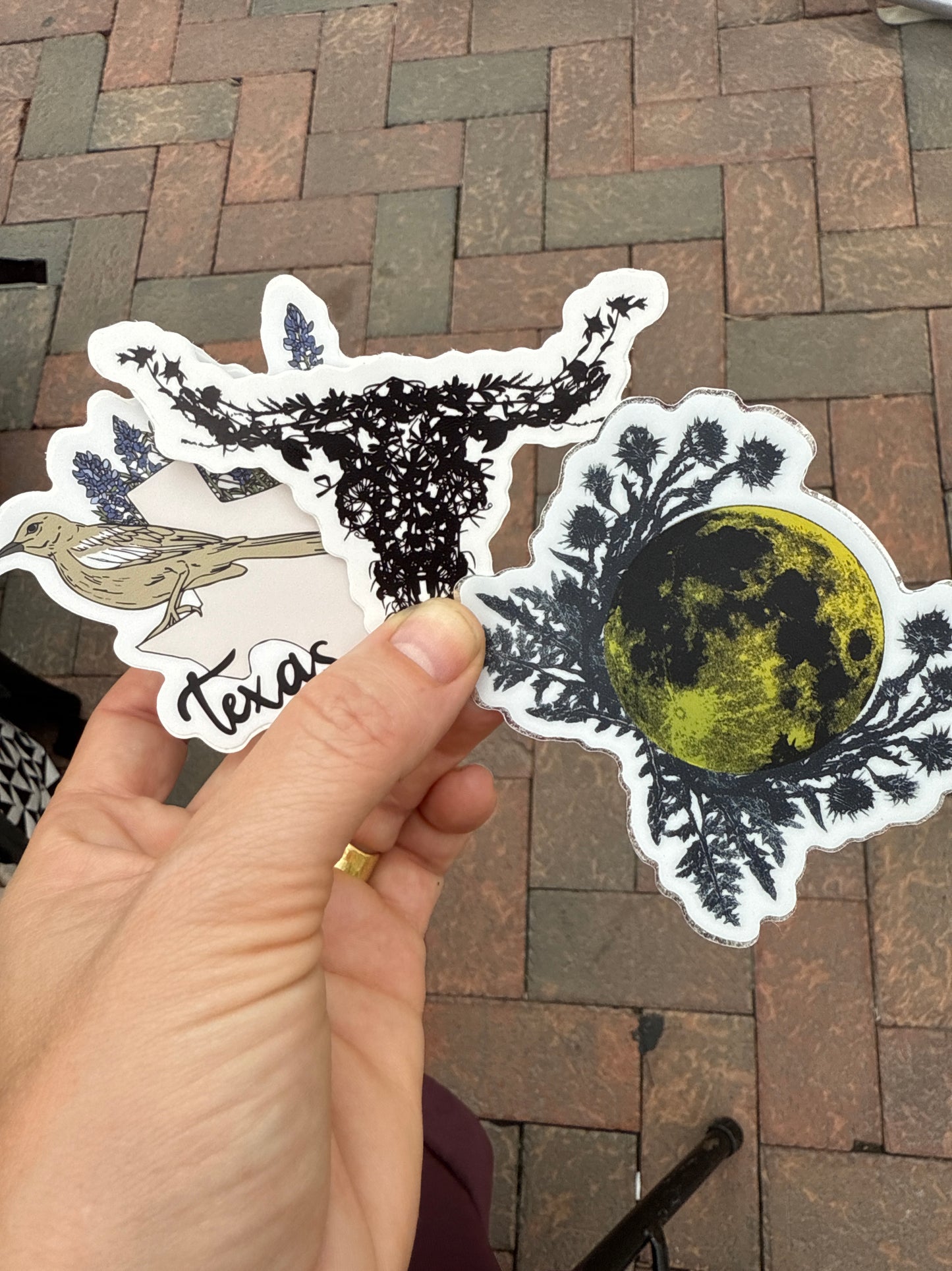 Botanical Pattern Sticker
