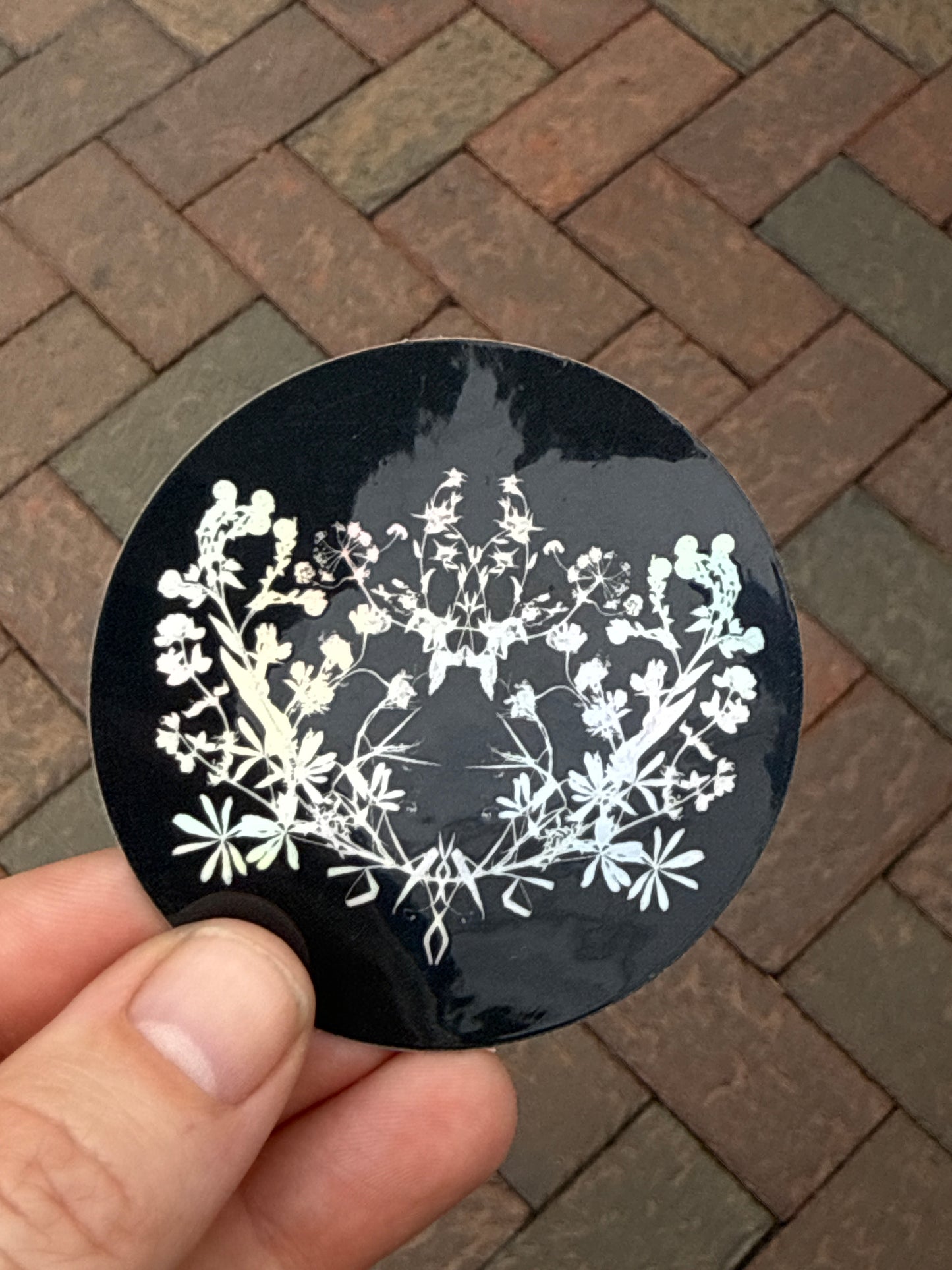 Botanical Pattern Sticker