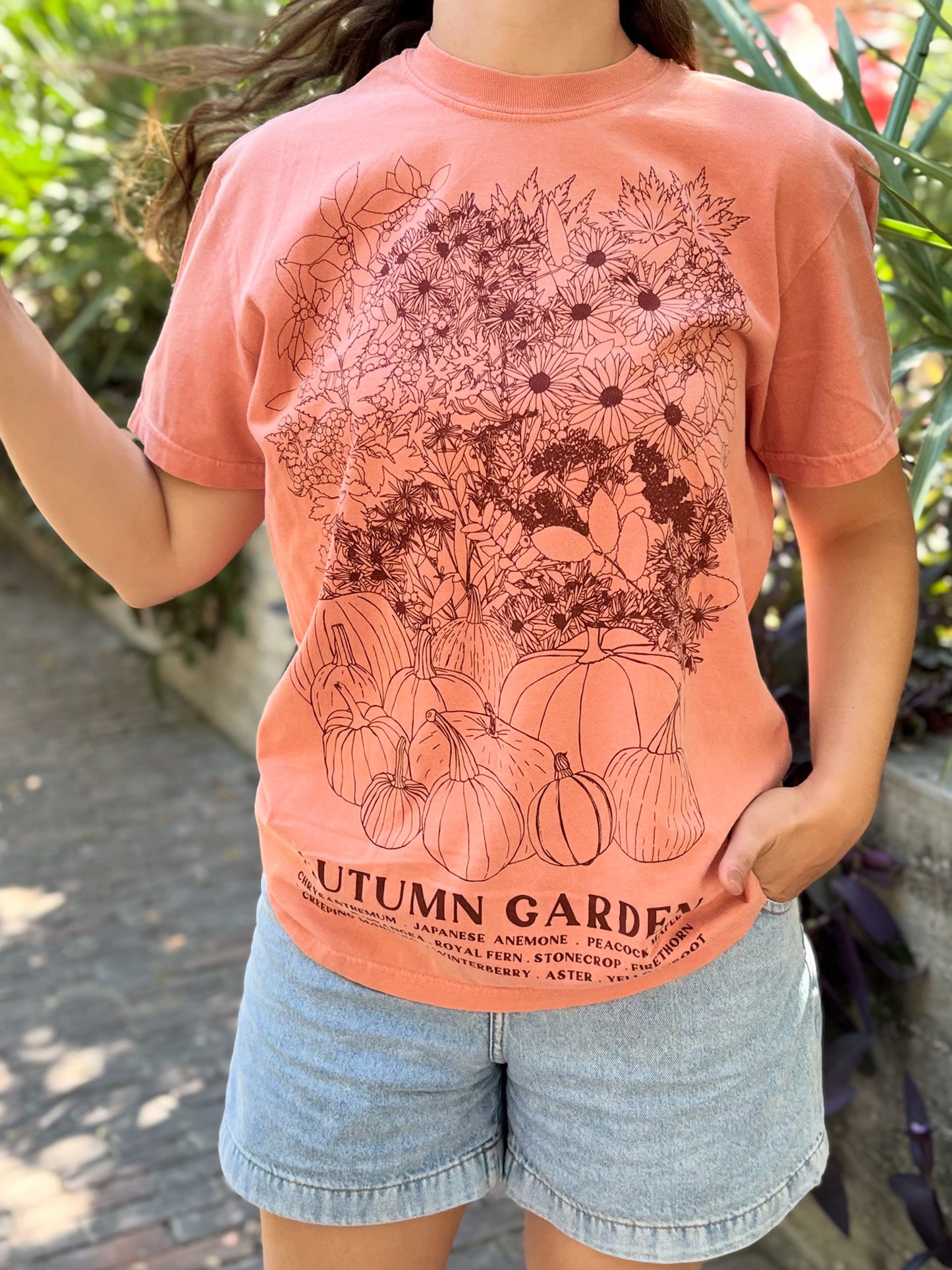 Autumn Garden T-shirt NEW COLOR!