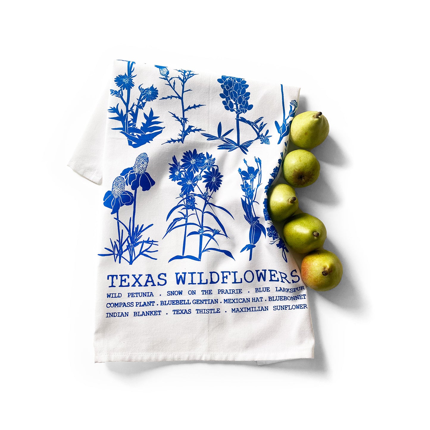 Texas Wildflowers Tea Towel