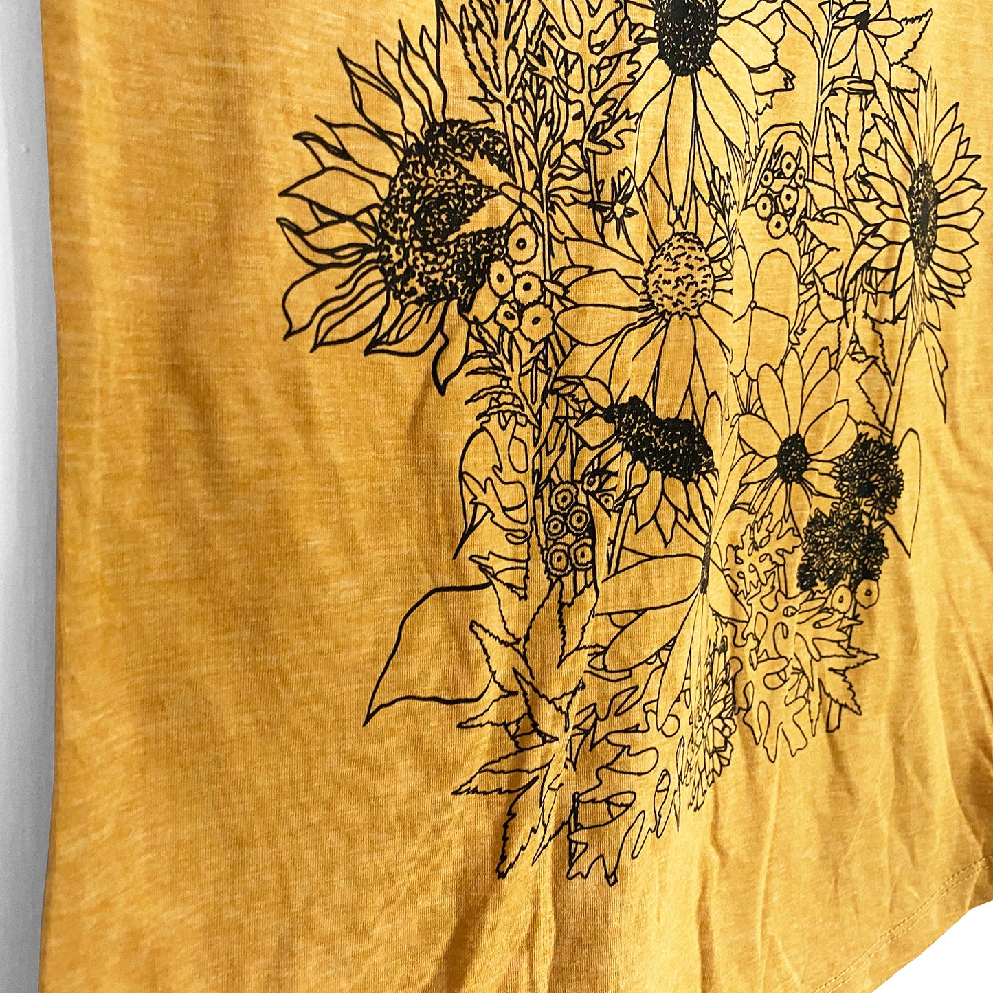 Golden Sunflowers V Top