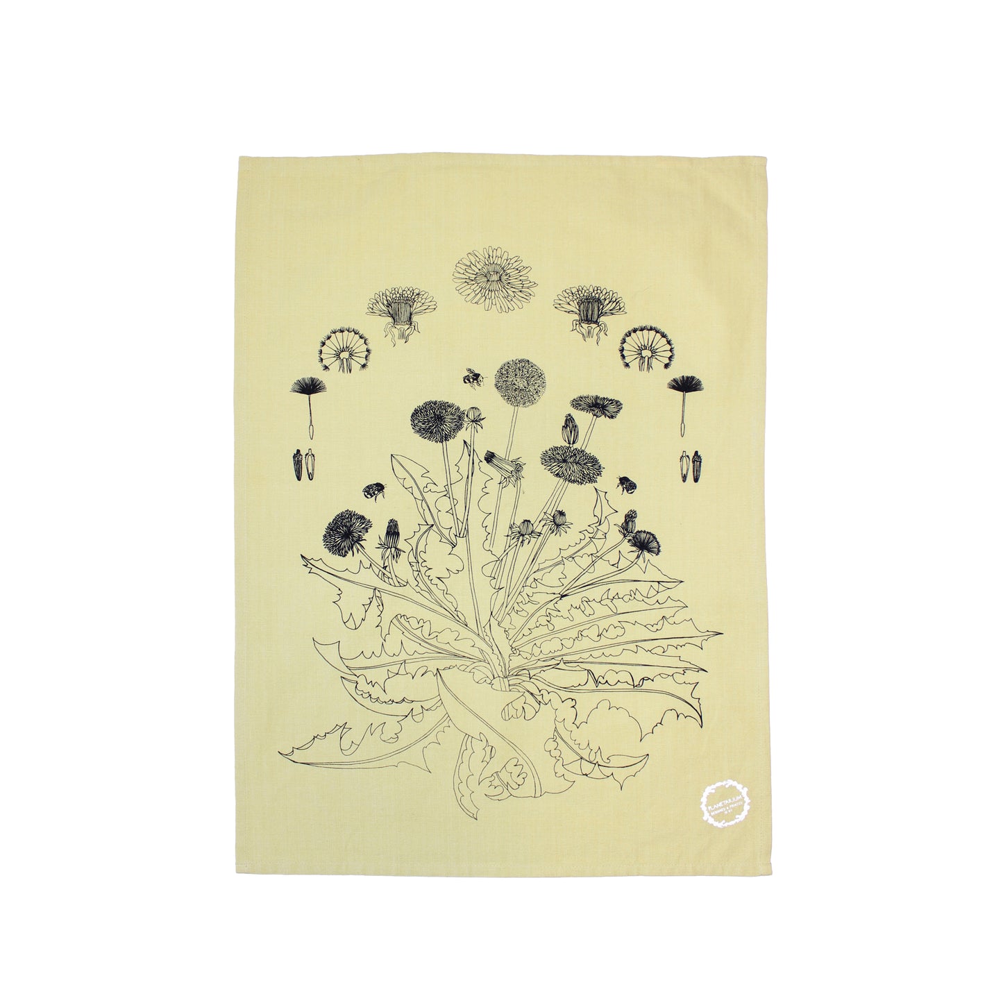 Beauty of the season botanical artisan tea towels set
