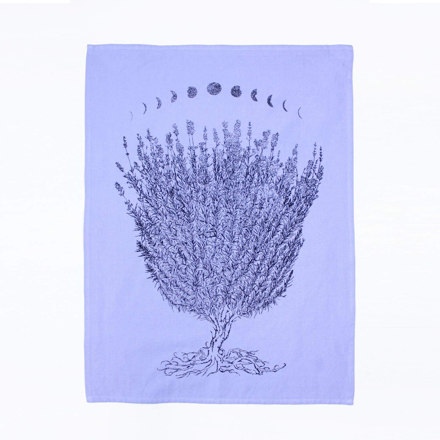 Lavender Moon Tea Towel - Elegant and Functional Kitchen Essential