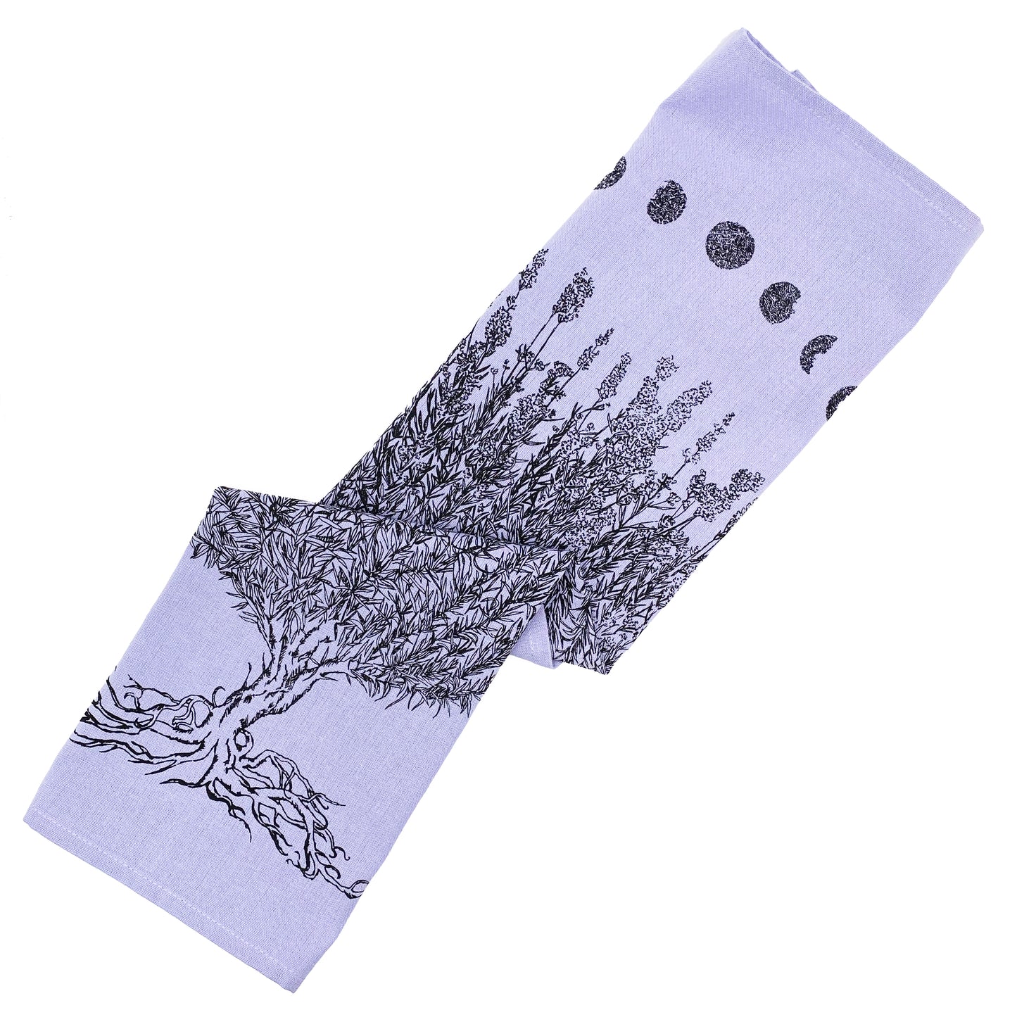 Lavender Moon Tea Towel - Elegant and Functional Kitchen Essential
