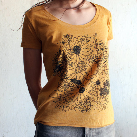 Golden Sunflowers T-shirt