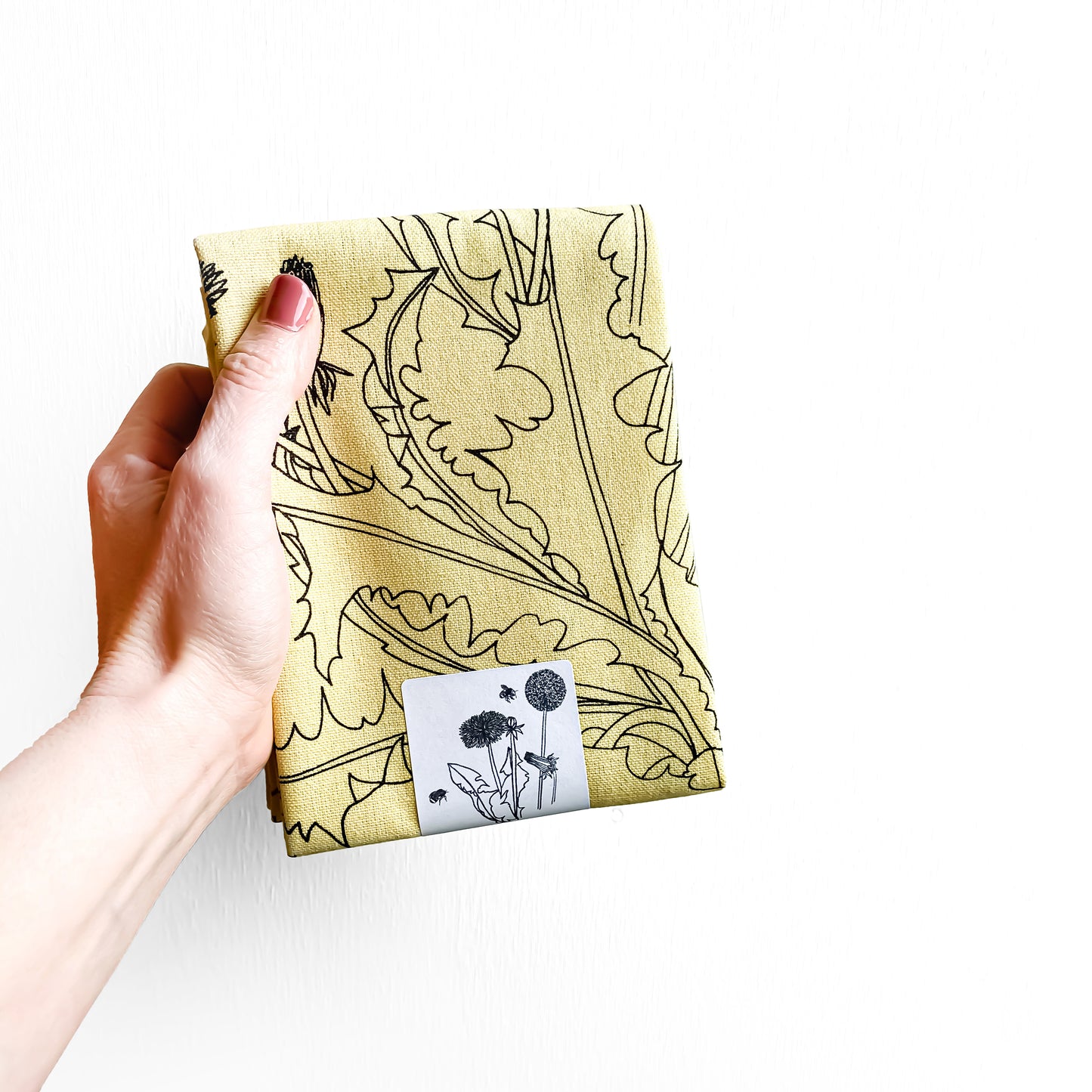 Beauty of the season botanical artisan tea towels set