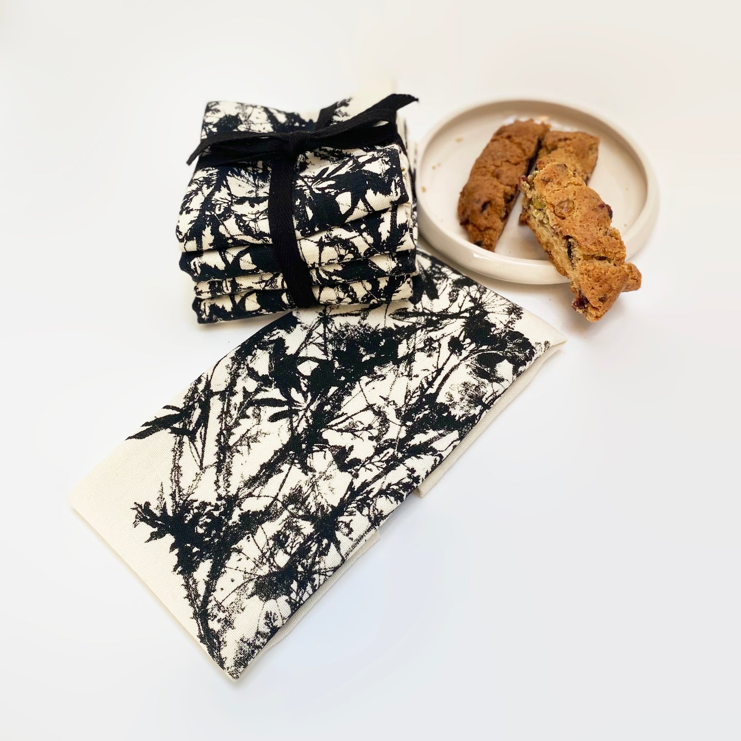 Wildflowers Heart Napkin Set