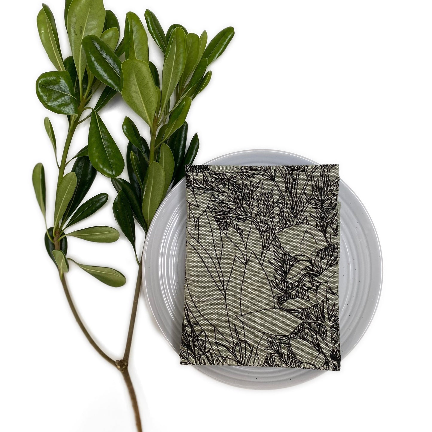 Herb Garden Tea Towel - A Delightful Addition to Your Kitchen Decor