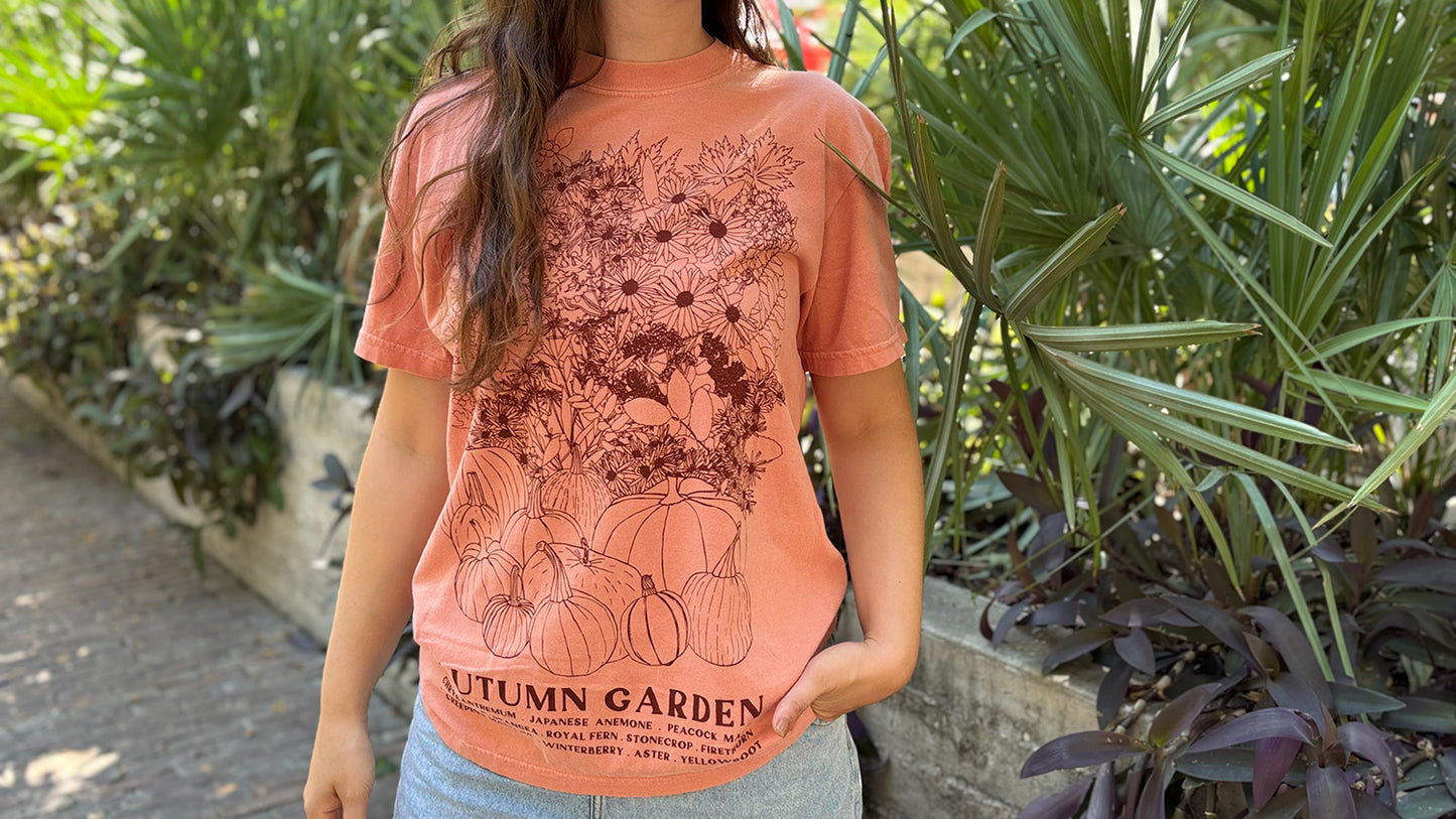 Autumn Garden T-shirt NEW COLOR!