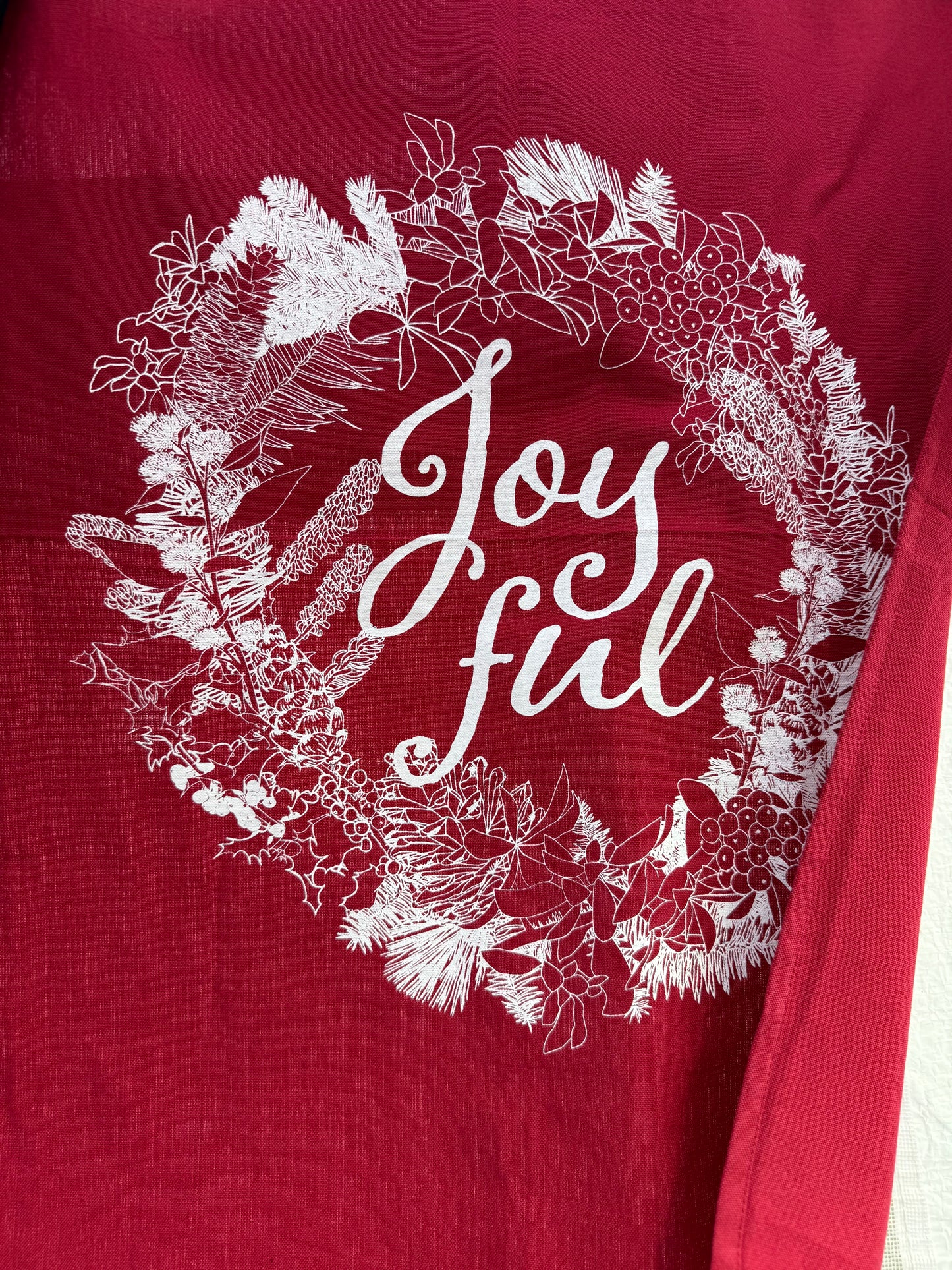 Joyful Holiday Tea Towel