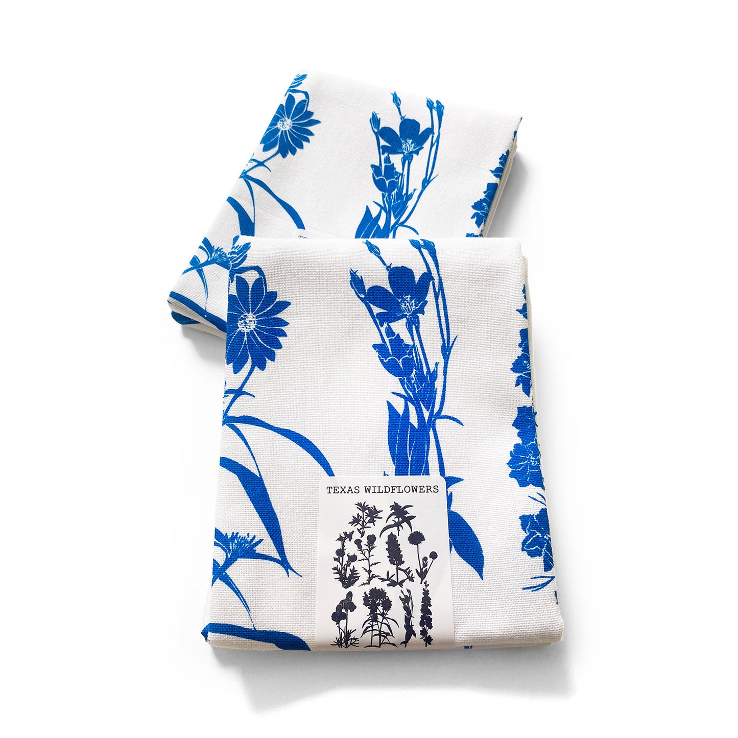 Texas Wildflowers Tea Towel