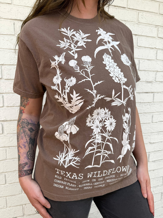 TX wildflowers T shirt
