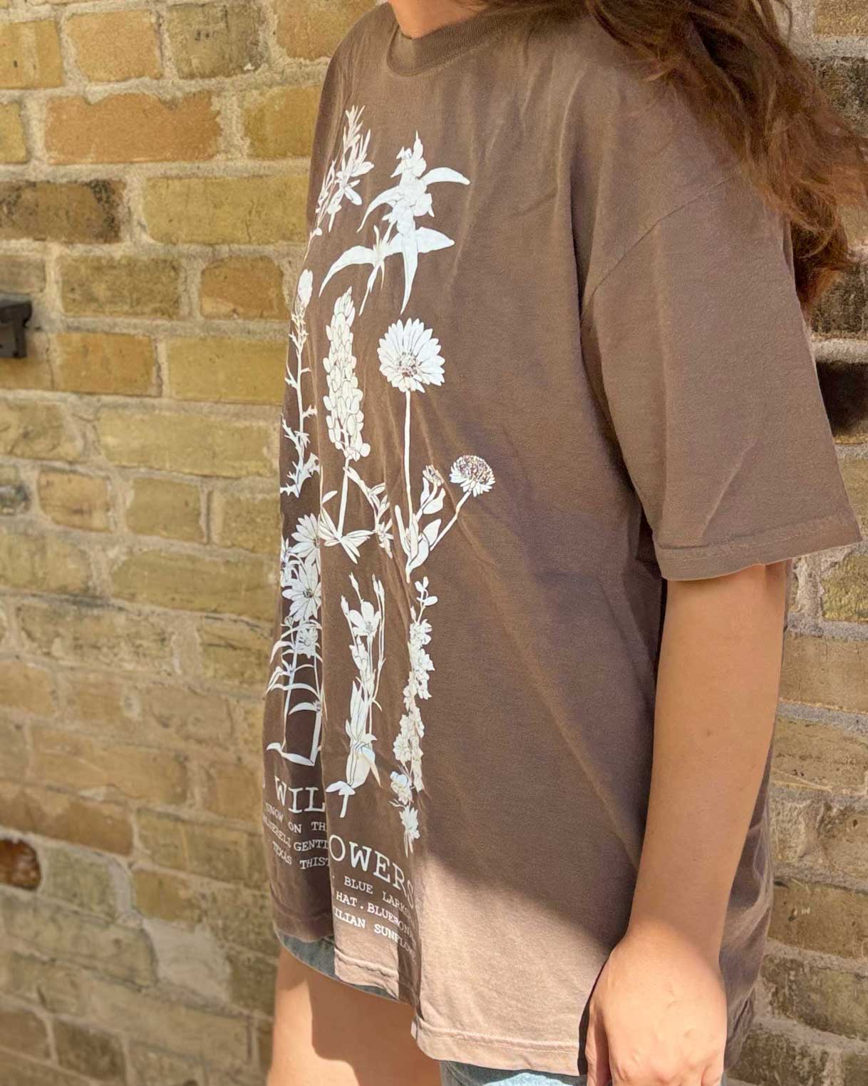 TX wildflowers T shirt
