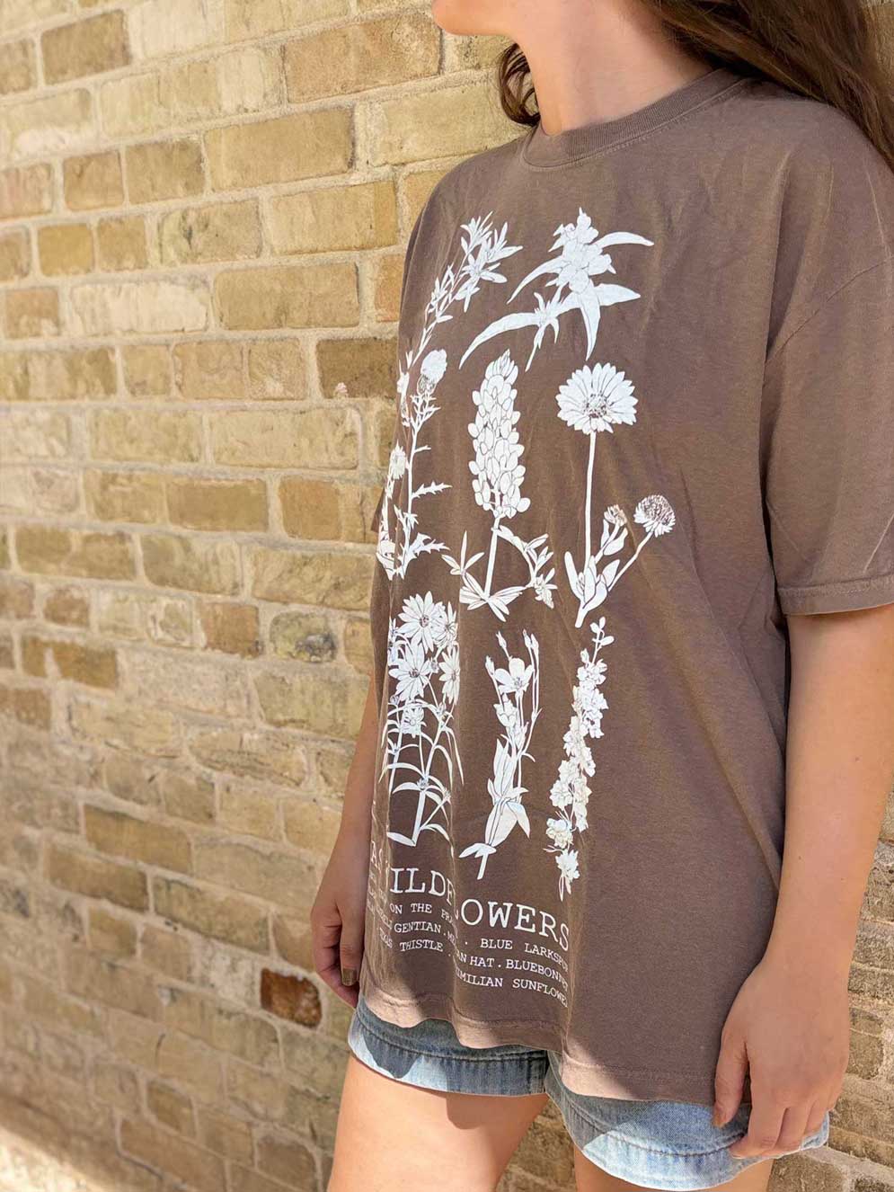 TX wildflowers T shirt