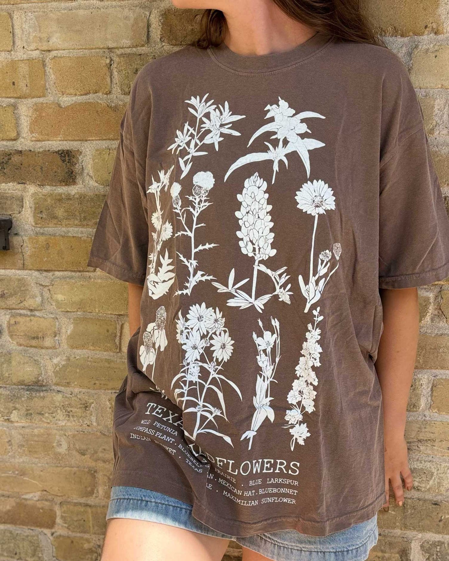 TX wildflowers T shirt