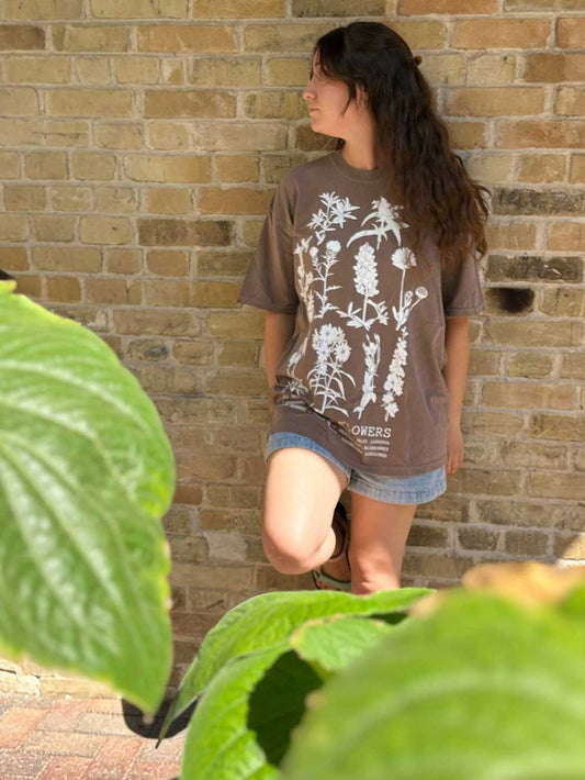 TX wildflowers T shirt