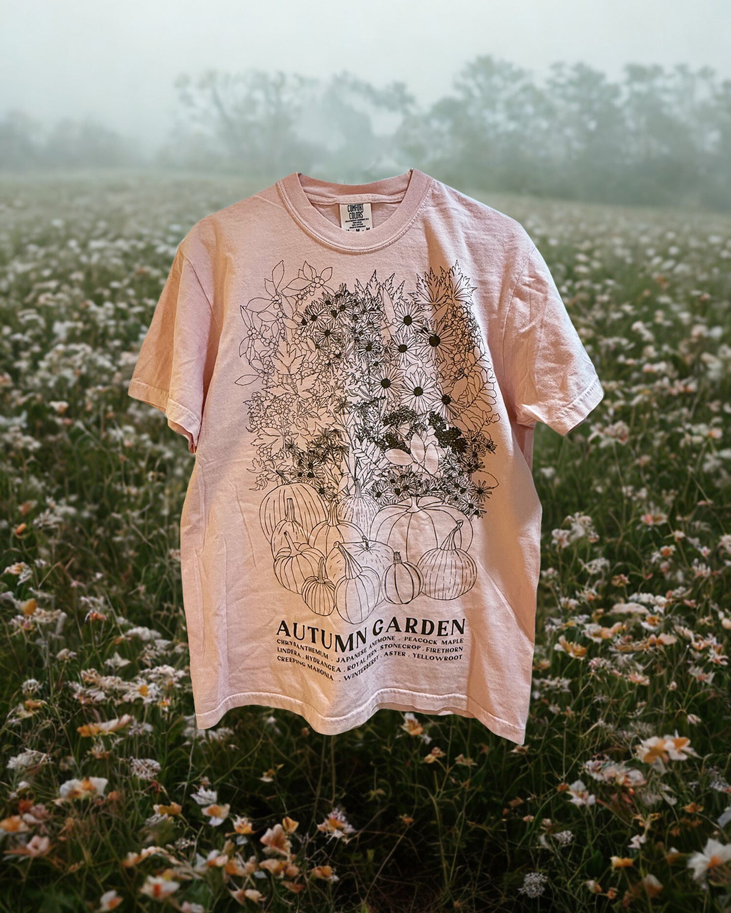 Autumn Garden T-shirt NEW COLOR!