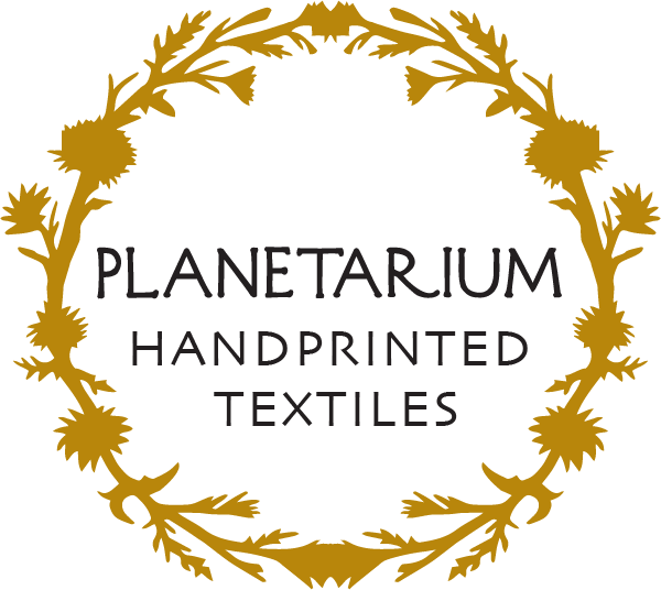 PLANETARIUM handprinted textiles