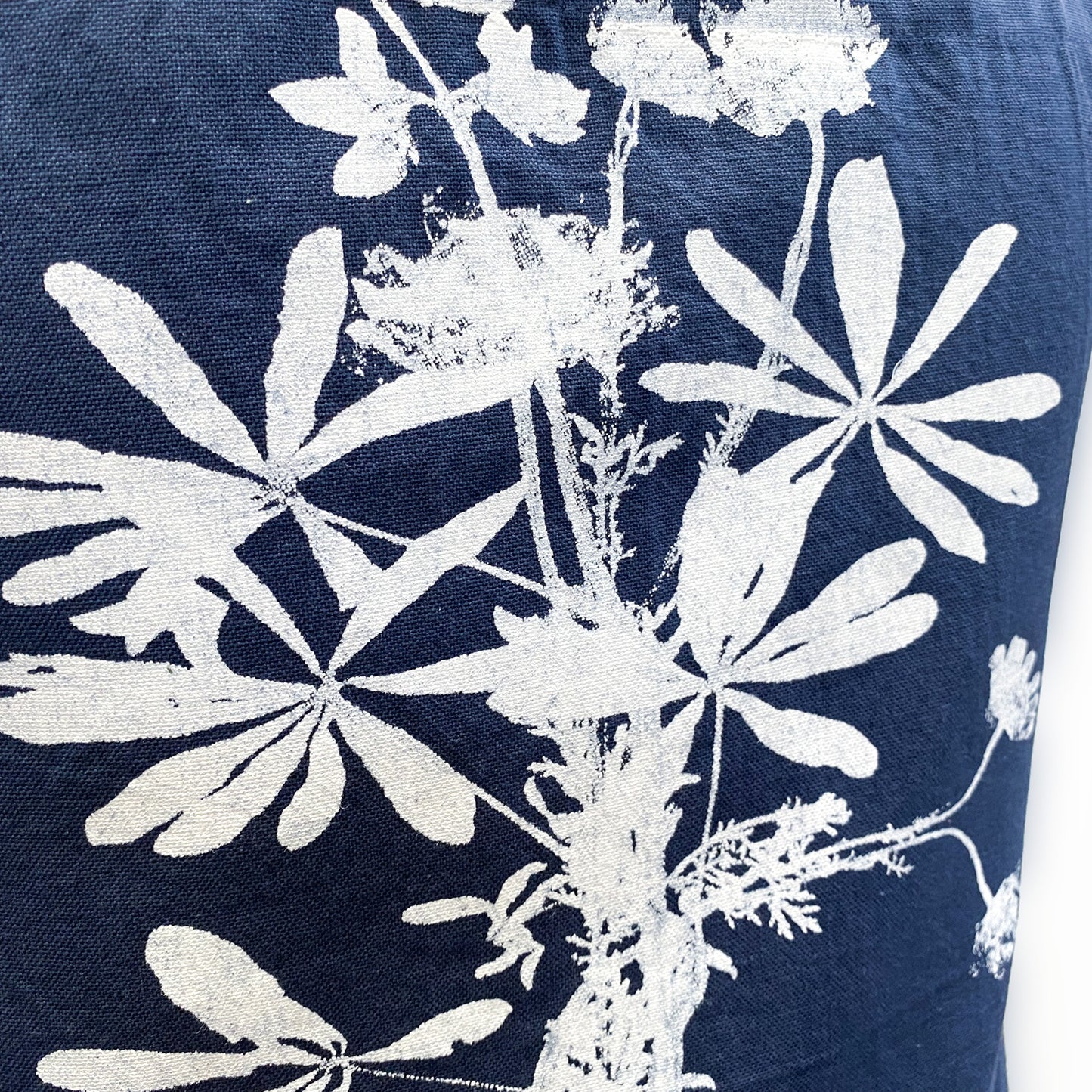 Bluebonnet Bouquet Hand Printed Apron