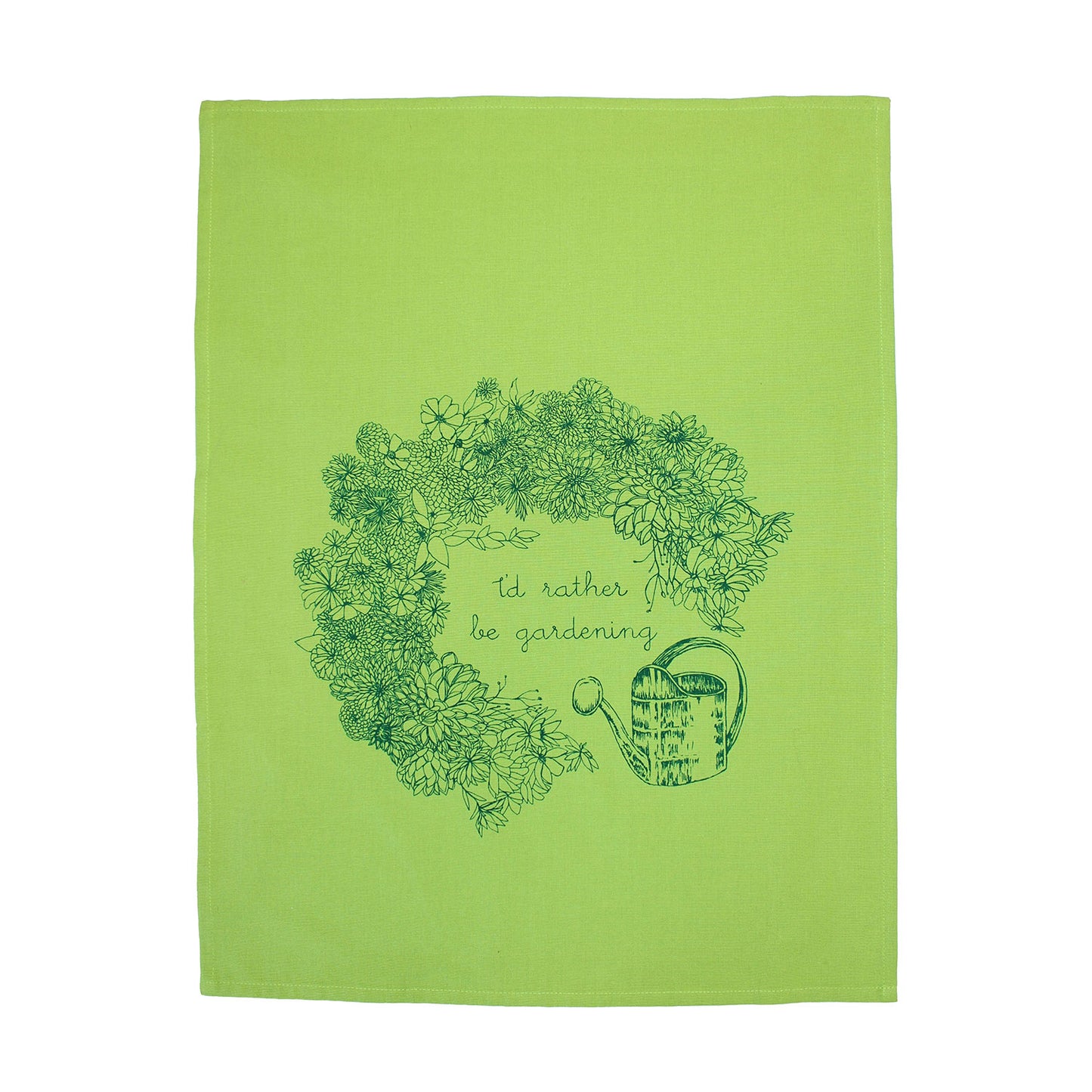 Spring season botanical artisan towels set