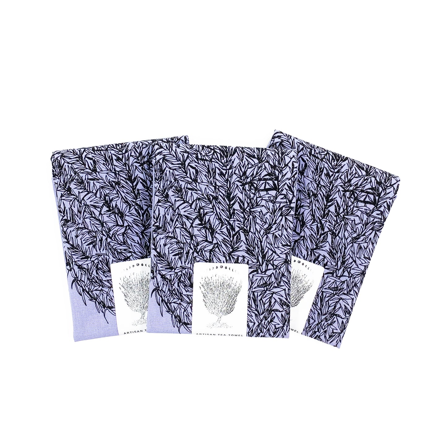 Lavender Moon Tea Towel - Elegant and Functional Kitchen Essential