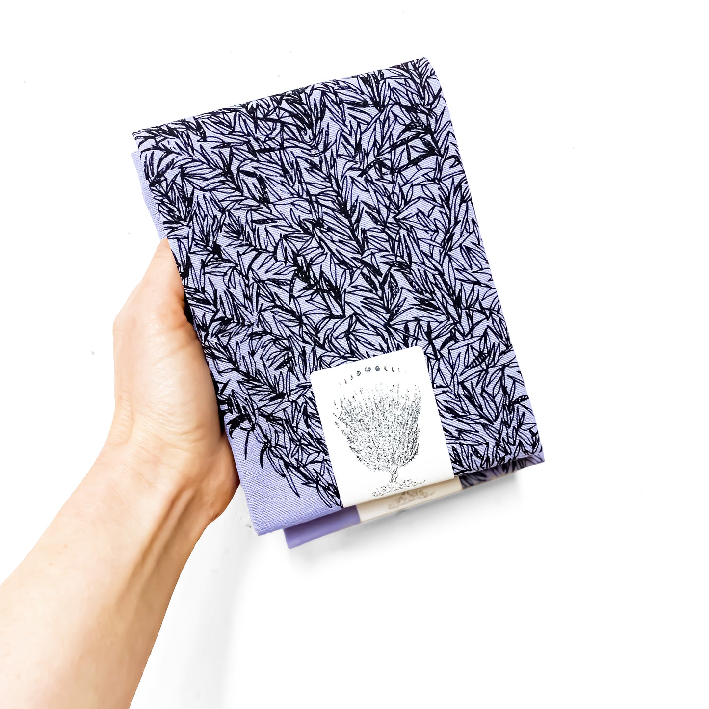 Lavender Moon Tea Towel - Elegant and Functional Kitchen Essential