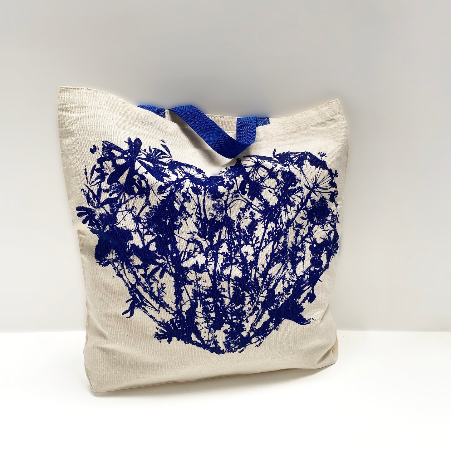 Wildflowers Heart Tote Bag